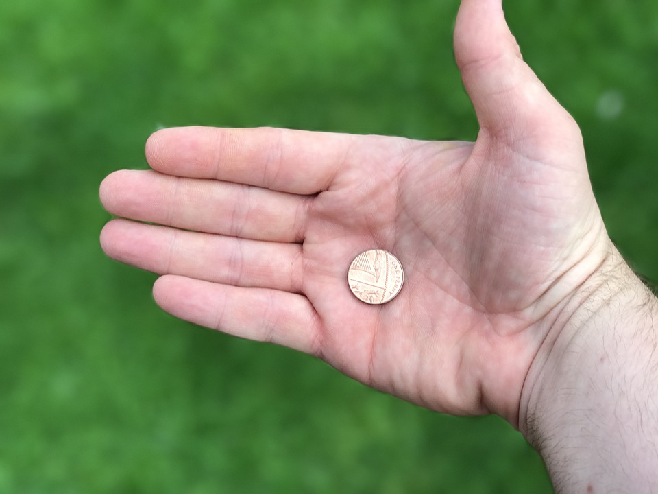 mince v ruce