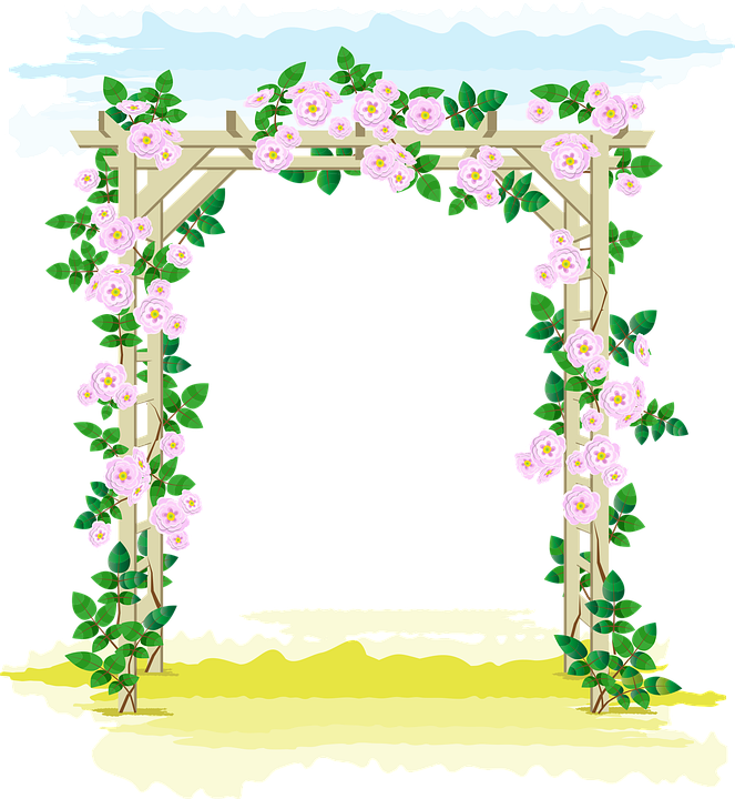 Pergola pro romantiky.